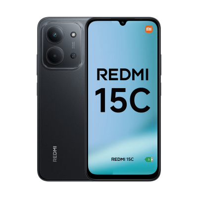 XIAOMI  Redmi 15C 4G 8 Go/256 Go Noir (Midnight Gray) Double SIM