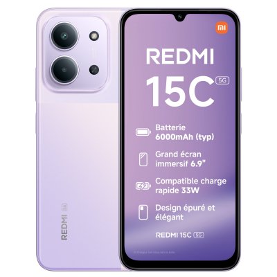 XIAOMI  Redmi 15C 5G 4/256 Dusk Purple 