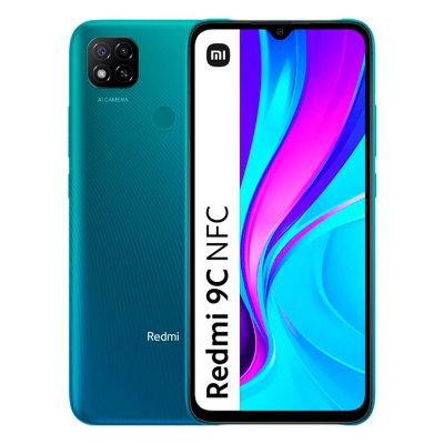 XIAOMI  Redmi 9C 3 + 64 Go 6,53 "Vert Aurore NFC DS ITA