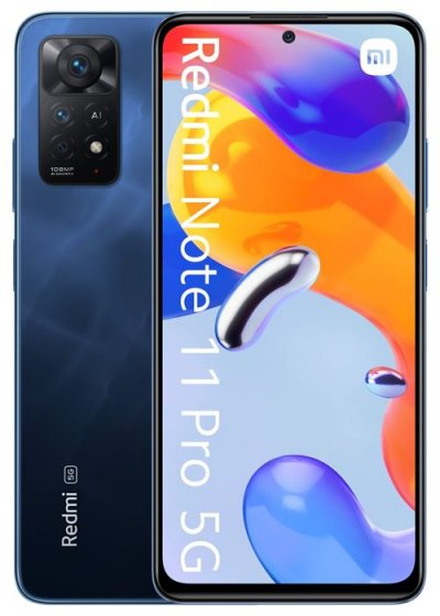 XIAOMI  Redmi Note 11 Pro 5G 6/128 Go Bleu Atlantique