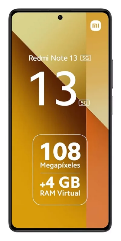 XIAOMI  Redmi Note 13 5G (Double Sim - NFC - 6.67", 128 Go, 6 Go RAM) Noir