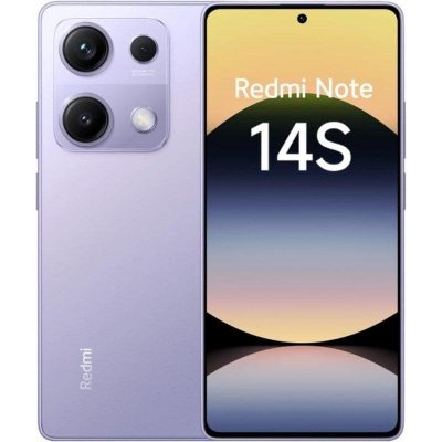 XIAOMI  Redmi Note 14S 8 Go 256 Go AMOLED 200 MP HyperCharge IP64 Violet