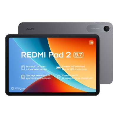 XIAOMI  - Redmi Pad 2 - 97 - 4 / 64 Go - Wi-Fi - Gris