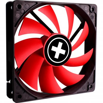XILENCE  XPF120.R.PWM 120mm PWM Ventilateur de bo&icirc;tier, 4PIN, rouge/noir