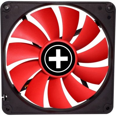 XILENCE  XPF140.R.PWM 140mm PWM Ventilateur de bo&icirc;tier, 4PIN, rouge/noir