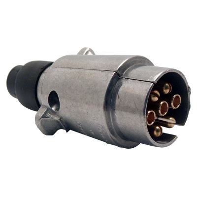 GENERIQUE XL Perform Tools 553902 Prise Remorque 7 Broches M&acirc;le, M&eacute;tal