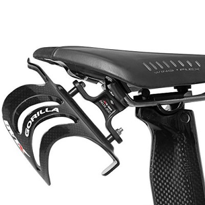 XLAB  Delta Wing 200 Syst&egrave;me de Fixation pour Bouteille arri&egrave;re Noir