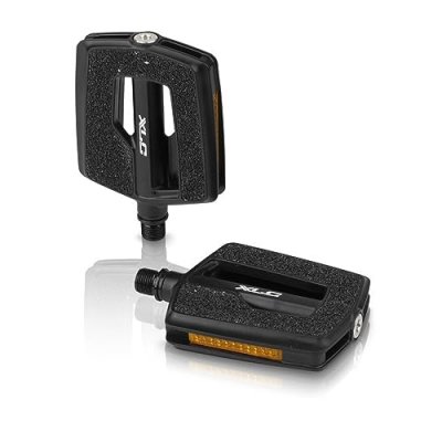 XLC  Pedale City Comfort Pieces de Velo Mixte, Noir, 20x10x4cm