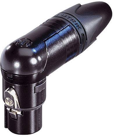 NEUTRIK XLR femelle, coud&eacute;  NC4FRX-B Nombre de p&ocirc;les (num): 4 noir