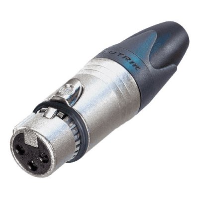 NEUTRIK XLR femelle droit  NC3FXX-B Nombre de p&ocirc;les: 3 noir 1 pc(s)