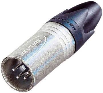 NEUTRIK Xlr fiche de c&acirc;ble 4 n/a xx connexion &agrave; souder nickel&eacute;