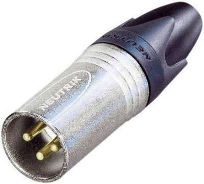 NEUTRIK XLR m&acirc;le droit  NC3MXX-EMC Nombre de p&ocirc;les: 3 argent 1 pc(s)