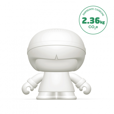 XOOPAR  Boy Plastique Recycl&eacute; Enceinte Bluetooth Sans Fil Blanc