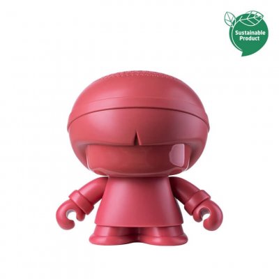 XOOPAR  Boy Plastique Recycl&eacute; Enceinte Bluetooth Sans Fil Rouge
