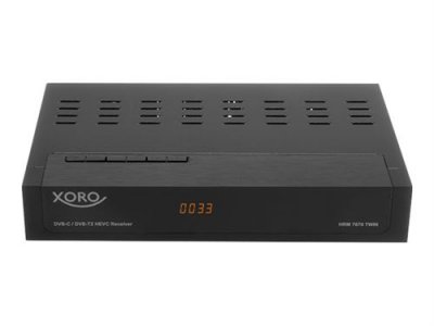 XORO  HRM 7670 TWIN - R&eacute;cepteur multim&eacute;dia num&eacute;rique - noir