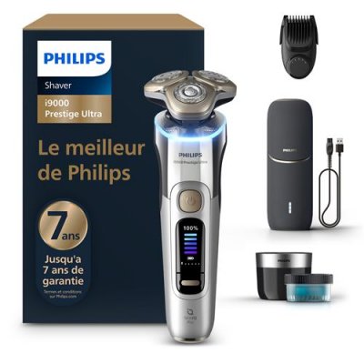 PHILIPS XP9404/46 Serie i9000 prestige ultra 100 % &eacute;tanche avec Skin IQ