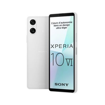 SONY Xperia 10 VI 8GO RAM 128GO EU 5G - Blanc