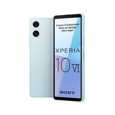 SONY Xperia 10 VI 8GO RAM 128GO EU 5G - Bleu Glacier