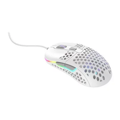 XTRFY  M42 - Souris - optique - filaire - USB - blanc - Pour la vente au d&eacute;tail 