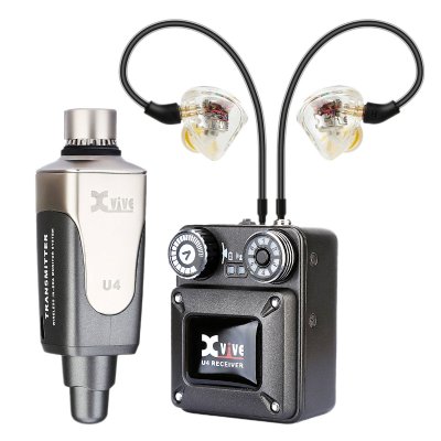 X VIVE Xvive - U4T9 - Bundle Syst&egrave;me wirelss + &Eacute;couteurs Intra-Auriculaires