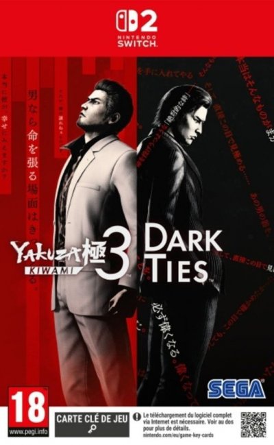 SEGA Yakuza Kiwami 3 & Dark Ties - Jeu Nintendo Switch 2