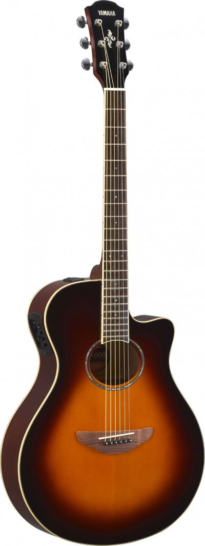 YAMAHA  APX600 Old Violin Sunburst guitare &eacute;lectro-acoustique