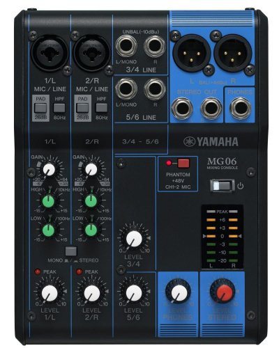 YAMAHA  MG06 - Table de mixage 6 canaux