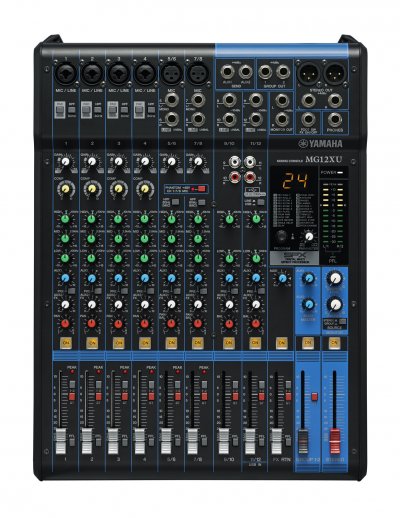 YAMAHA  MG12XU - Table de mixage analogique 12 entr&eacute;es + effets