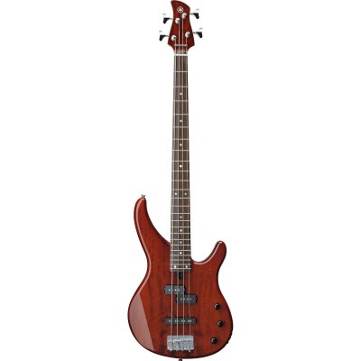 YAMAHA  TRBX174EW Guitare &Eacute;lectrique 4 Cordes Marron 1,6 Cm 4 Cordes Moyen 2,1 Cm 2,44 Cm 4 Cm