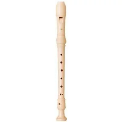 YAMAHA  Yrs24b Fl&ucirc;te &Agrave; Bec Soprano Doigt&eacute; Baroque Blanc