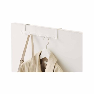 Yamazaki Porte-manteaux crochet de porte Smart blanc - 30x7x6 cm T.U