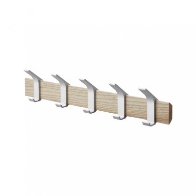 Yamazaki Portemanteau en bois Beige Taille unique