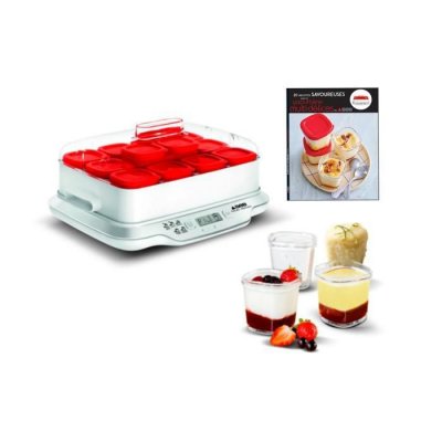 SEB Yaourti&egrave;re 12 pots de 140ml 600w YY5114FB