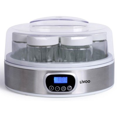 LIVOO Yaourti&egrave;re digitale 7 pots 18 W DOP216  