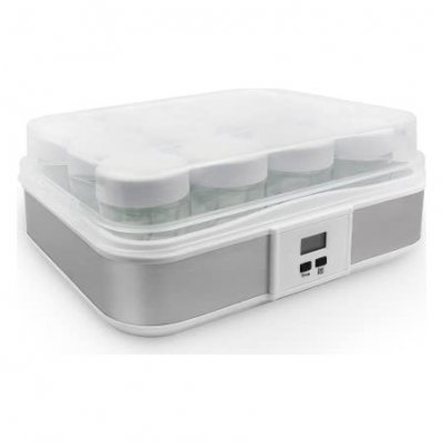 LEOGREEN Yaourti&egrave;re -  - 12 Pots - 021 L par pot - 215 W - Minuteur 0-15h