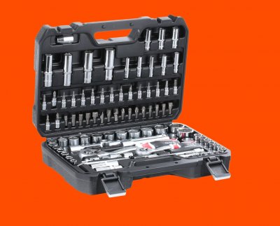 YATO  kit d'outils 94 pcs m&eacute;tal noir yt-12681 408057