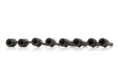 YATO  kit de douilles &agrave; impact torx 8 pcs noir yt-1065 408054