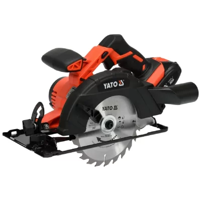 YATO  : scie circulaire 18V de 165 mm + batterie + chargeur - 