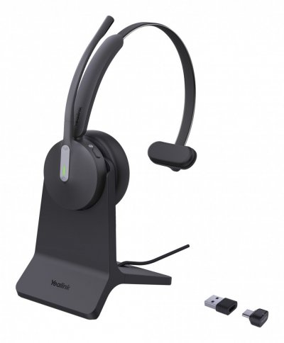 YEALINK  BH70 Mono with Stand Teams Casque Sans fil Arceau 1208702