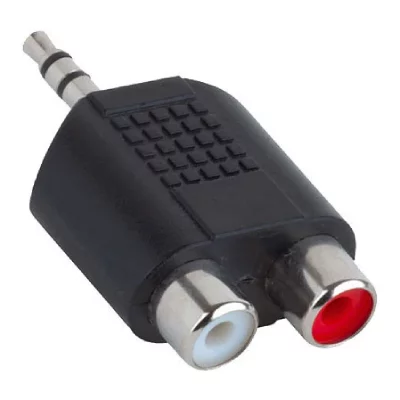 YELLOW CABLE  AD09 - Adaptateur Mini Jack vers 2 RCA