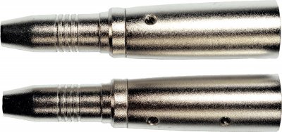 YELLOW CABLE  Adaptateur Jack 6,35 Mm Stereo Fem. Xlr Male - Lot De 2
