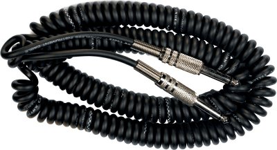 YELLOW CABLE  Cable Guitare Spirale JACK-jack 3M
