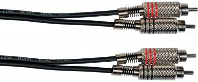 YELLOW CABLE  Cordon 2 RCA 2 RCA 3 M C&acirc;bles RCA