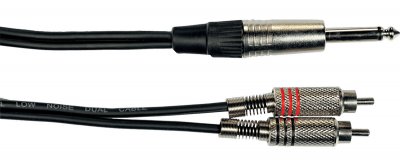 YELLOW CABLE  Cordon 2 RCA Jack 3 M