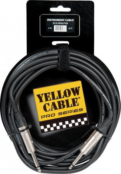 YELLOW CABLE  Cordon Jack Jack 6 M Neutrik