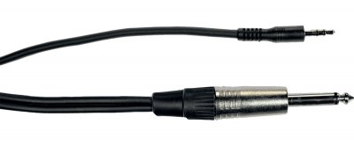 YELLOW CABLE  Cordon Jack St&eacute;r&eacute;o 3,5 Jack Mono 3 M