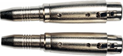 YELLOW CABLE  Eco-Ad-23 Adaptateur Xlr Femelle - Jack Femelle Mono