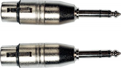 YELLOW CABLE  Eco-Ad-26 Adaptateur Xlr M&acirc;le - Jack M&acirc;le St&eacute;r&eacute;o
