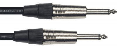 YELLOW CABLE  - HP3 - C&acirc;ble Instrument Jack Mono 6,35 mm / Jack Mono 6,35 mm - 3,00 m