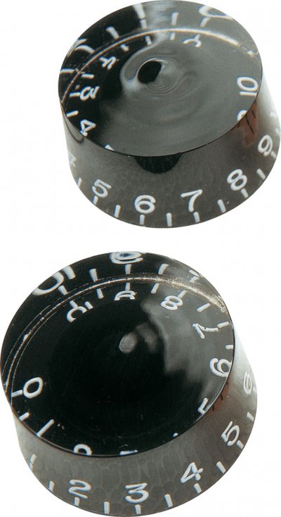 YELLOW PARTS  Ez1219b Boutons De R&eacute;glage Noirs De Type Lp (La Paire)